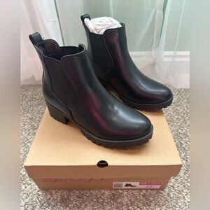 Sugar Women's Black Ankle Boots